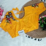 Kanthya-handwork yellow