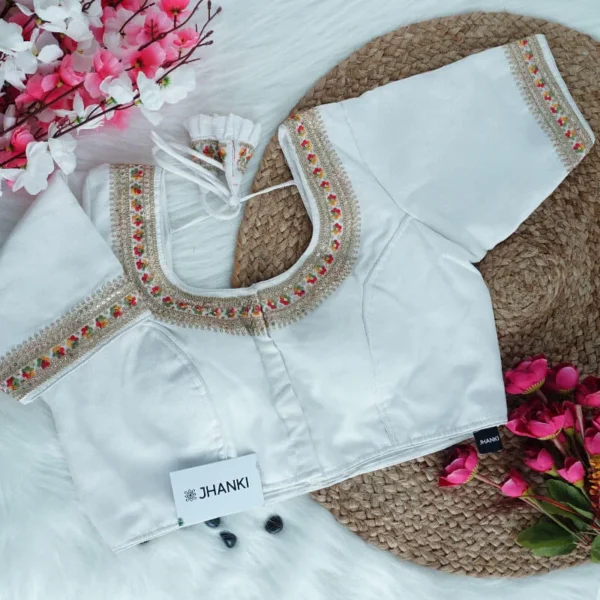 Mridula-blouse-flower-work-white