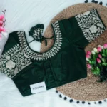 kanaka-red-blouse-deep-green Kanaka-jhb24 deep green