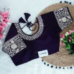 kanaka-red-blouse-deep-voilet Kanaka-jhb24 deep color