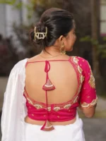 Pakhi-handwork-side-view-jhanki-blouse-back
