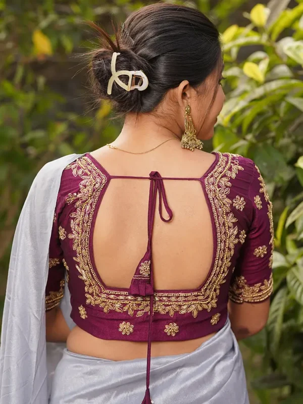 Swarnika blouse back